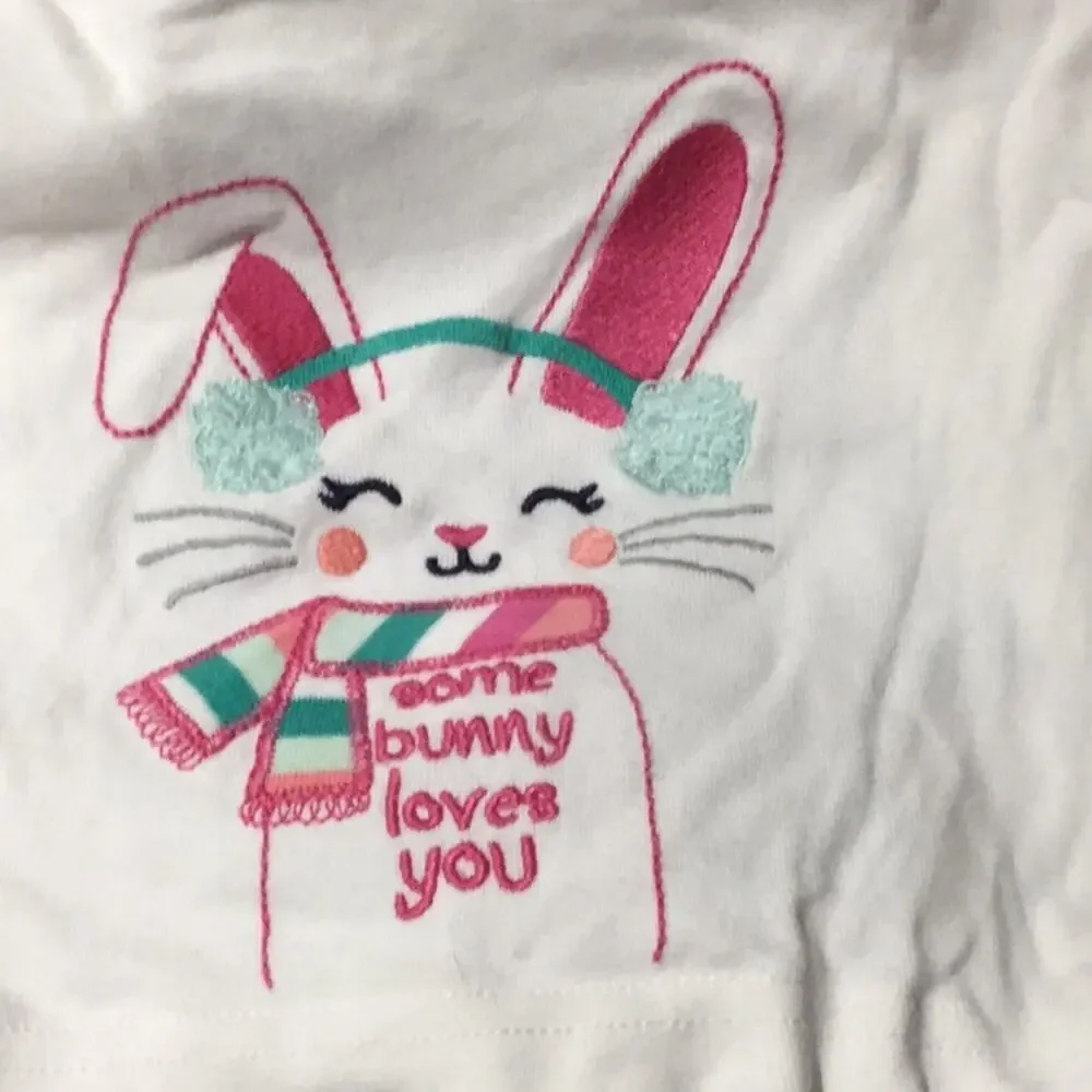 Gymboree 2T bunny pjs worn some/lots of life left